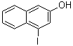 4-Iodo-2-naphthalenol molecular structure (CAS 90800-21-8)