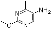 2-Methoxy-4-methyl-5-pyrimidinamine molecular structure (CAS 908099-97-8)