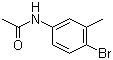 结构式 CAS# 90914-81-1, N-(4-溴-3-甲基苯基)乙酰胺