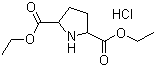 结构式 CAS# 90979-49-0, 2,5-吡咯烷二甲酸二乙酯盐酸盐