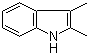 结构式 CAS# 91-55-4, 2,3-二甲基吲哚