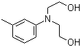 N,N-Di(hydroxyethyl)-m-toluidine molecular structure (CAS 91-99-6)