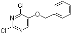 structure of CAS# 91183-17-4, 2,4-Dichloro-5-(phenylmethoxy)pyrimidine;5-(Benzyloxy)-2,4-dichloropyrimidine