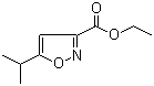 structure of CAS# 91240-30-1, Ethyl 5-isopropyl-3-isoxazolecarboxylate