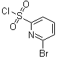 structure of CAS# 912934-77-1, 6-Bromo-2-pyridinesulfonyl chloride