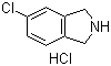 structure of CAS# 912999-79-2, 5-Chloro-2,3-dihydro-1H-isoindole hydrochloride