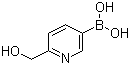 结构式 CAS# 913835-98-0, 6-(羟甲基)吡啶-3-硼酸