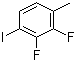 结构式 CAS# 914100-41-7, 4-碘-2,3-二氟甲苯; 2,3-二氟-1-碘-4-甲基苯