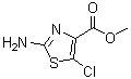 structure of CAS# 914348-76-8, 2-Amino-5-chloro-4-thiazolecarboxylic acid methyl ester
