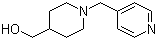 structure of CAS# 914349-22-7, 1-(4-Pyridinylmethyl)-4-piperidinemethanol;1-((Pyridin-4-yl)methyl)piperidin-4-yl)methanol