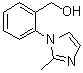 结构式 CAS# 914349-47-6, 2-(2-甲基-1H-咪唑-1-基)苯甲醇