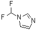 structure of CAS# 91459-68-6, 1-(Difluoromethyl)-1H-imidazole