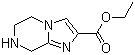 Ethyl 5,6,7,8-tetrahydroimidazo[1,2-a]pyrazine-2-carboxylate molecular structure (CAS 91476-82-3)