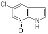 结构式 CAS# 916176-51-7, 5-氯-1H-吡咯并[2,3-b]吡啶 7-氧化物