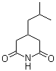 structure of CAS# 916982-10-0, 4-Isobutylpiperidine-2,6-dione;4-(2-Methylpropyl)piperidine-2,6-dione