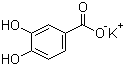 3,4-Dihydroxybenzoic acid monopotassium salt molecular structure (CAS 91753-30-9)
