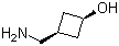 cis-3-(Aminomethyl)cyclobutanol molecular structure (CAS 917827-91-9)