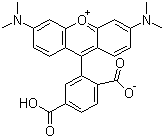structure of CAS# 91809-67-5, 6-Carboxytetramethylrhodamine;6-TAMRA