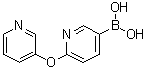 [6-(3-Pyridinyloxy)-3-pyridinyl]boronic acid molecular structure (CAS 918138-38-2)