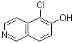 5-Chloro-6-isoquinolinol molecular structure (CAS 918488-41-2)