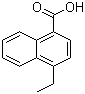 4-Ethyl-1-naphthoic acid molecular structure (CAS 91902-58-8)