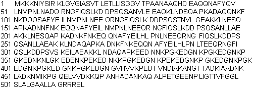 Staphylococcal Protein A molecular structure (CAS 91932-65-9)