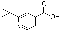 2-tert-Butylpyridine-4-carboxylic acid molecular structure (CAS 91940-84-0)