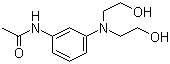 N-(3-Bis(2-hydroxyethylamino)phenyl)acetamide molecular structure (CAS 92-02-4)