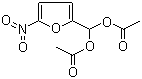 5-硝基糠醛二乙酸酯分子结构 (CAS 92-55-7)
