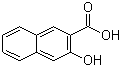 structure of CAS# 92-70-6, 3-Hydroxy-2-naphthoic acid;2-Hydroxy-3-naphthoic acid; BON