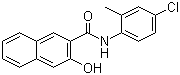 4'-氯-3-羟基-2'-甲基-2-萘甲酰苯胺分子结构 (CAS 92-76-2)