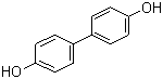 structure of CAS# 92-88-6, 4,4'-Biphenol;Biphenyl-4,4'-diol; 4,4'-Dihydroxybiphenyl; PPDP