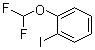 structure of CAS# 920981-12-0, 1-Iodo-2-(difluoromethoxy)benzene