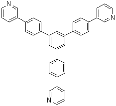 structure of CAS# 921205-02-9, 1,3,5-Tri(4-pyrid-3-ylphenyl)benzene;3,3'-[5'-[4-(3-Pyridinyl)phenyl][1,1':3',1''-terphenyl]-4,4''-diyl]bispyridine