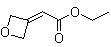 Ethyl oxetan-3-ylideneacetate molecular structure (CAS 922500-91-2)