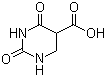2,4-Dioxohexahydropyrimidine-5-carboxylic acid molecular structure (CAS 92264-75-0)