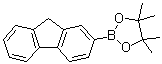 结构式 CAS# 922706-40-9, 2-(9H-芴-2-基)-4,4,5,5-四甲基-1,3,2-二氧硼杂环戊烷