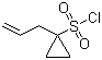 structure of CAS# 923032-59-1, 1-Allylcyclopropane-1-sulfonyl chloride