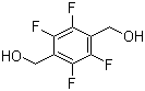 结构式 CAS# 92339-07-6, 2,3,5,6-四氟对苯二甲醇