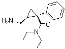 Milnacipran molecular structure (CAS 92623-85-3)