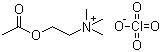 Acetylcholine perchlorate molecular structure (CAS 927-86-6)