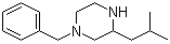 3-(2-Methylpropyl)-1-(phenylmethyl)piperazine molecular structure (CAS 928025-43-8)