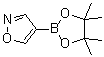 structure of CAS# 928664-98-6, 4-Isoxazoleboronic acid pinacol ester;4-(4,4,5,5-Tetramethyl-1,3,2-dioxaborolan-2-yl)isoxazole