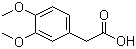 3,4-二甲氧基苯乙酸分子结构 (CAS 93-40-3)