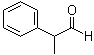 structure of CAS# 93-53-8, Hydratropic aldehyde;(±)-2-Phenylpropionaldehyde; (±)-Hydratropic aldehyde; (±)-alpha-Phenylpropionaldehyde; 2-Phenylpropanal; 2-Phenylpropanaldehyde; 2-Phenylpropionaldehyde; Cumene aldehyde; Hyacinthal; Hydratropic aldehyde; NSC 5231; alpha-Formylethylbenzene; alpha-Methyl-alpha-toluic aldehyde; alpha-Methylbenzeneacetaldehyde