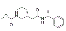 Pregabalin carbamate molecular structure (CAS 930280-44-7)