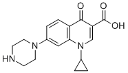 structure of CAS# 93107-11-0, Ciprofloxacin EP Impurity B;1-Cyclopropyl-4-oxo-7-(piperazin-1-yl)-1,4-dihydroquinoline-3-carboxylic acid