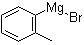2-甲基苯基溴化镁分子结构 (CAS 932-31-0)
