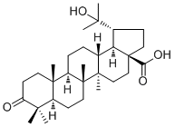 20-Hydroxy-3-oxo-28-lupanoic acid molecular structure (CAS 93372-87-3)