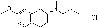 (R)-1,2,3,4-四氢-7-甲氧基-N-丙基-2-萘胺盐酸盐分子结构 (CAS 93503-08-3)